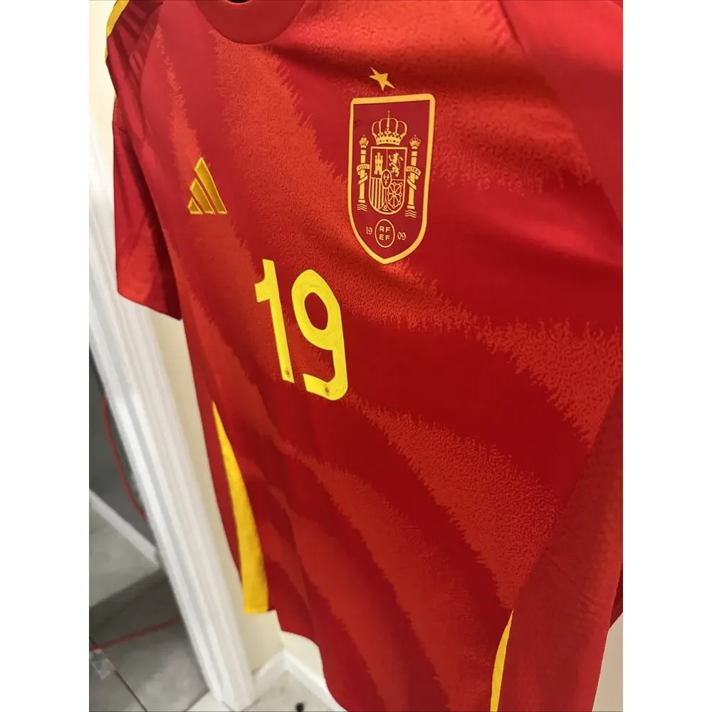 Adidas Spain Lamine Yamal Euro 2024 Home Jersey | BRAND NEW Soccer Jersey XL
